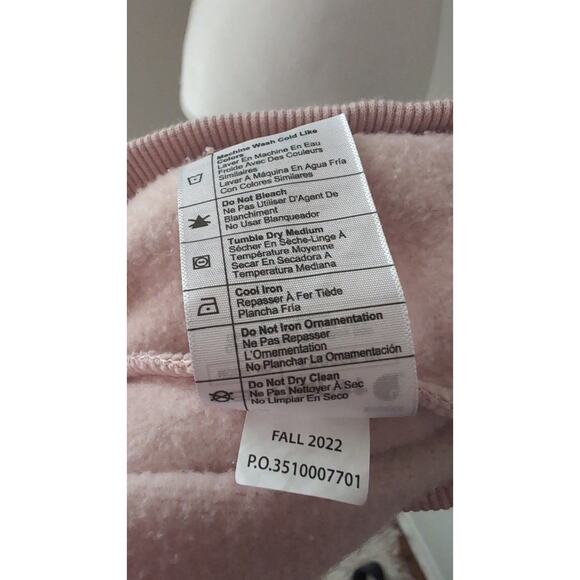 Carhartt pink hoodie sweatshirt - Picture 8 of 8